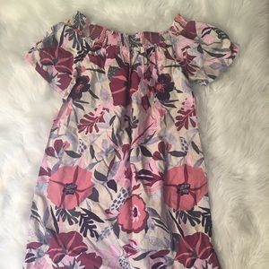 Ann Taylor Loft Off Shoulder Summer Dress